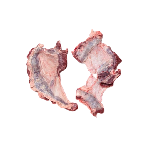 Frozen Pork Diaphragm Trimming