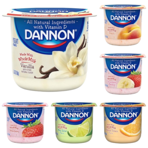 Dannon Yogurt Varieties